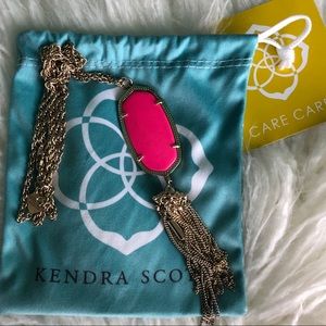 Kendra Scott Pink Rayne Necklace